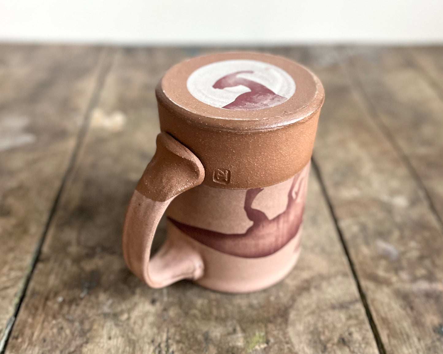 Parasaurolophus Mug - pink matte