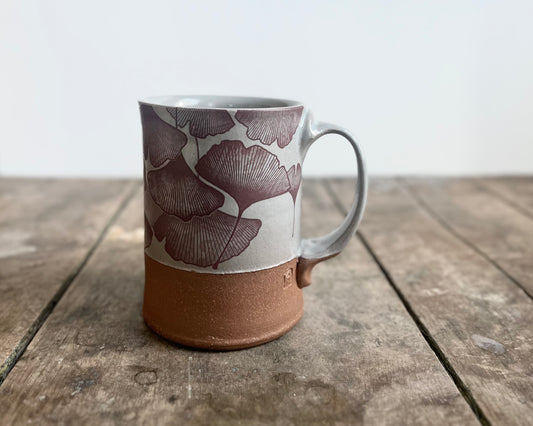Ginkgo Mug - blue