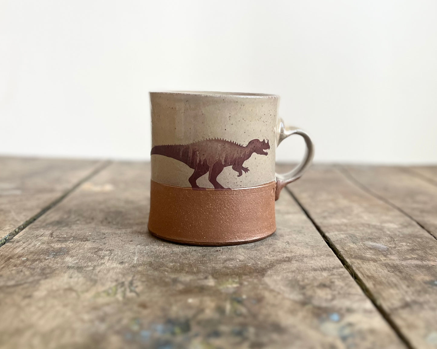 Ceratosaurus Americano Mug  - yellow