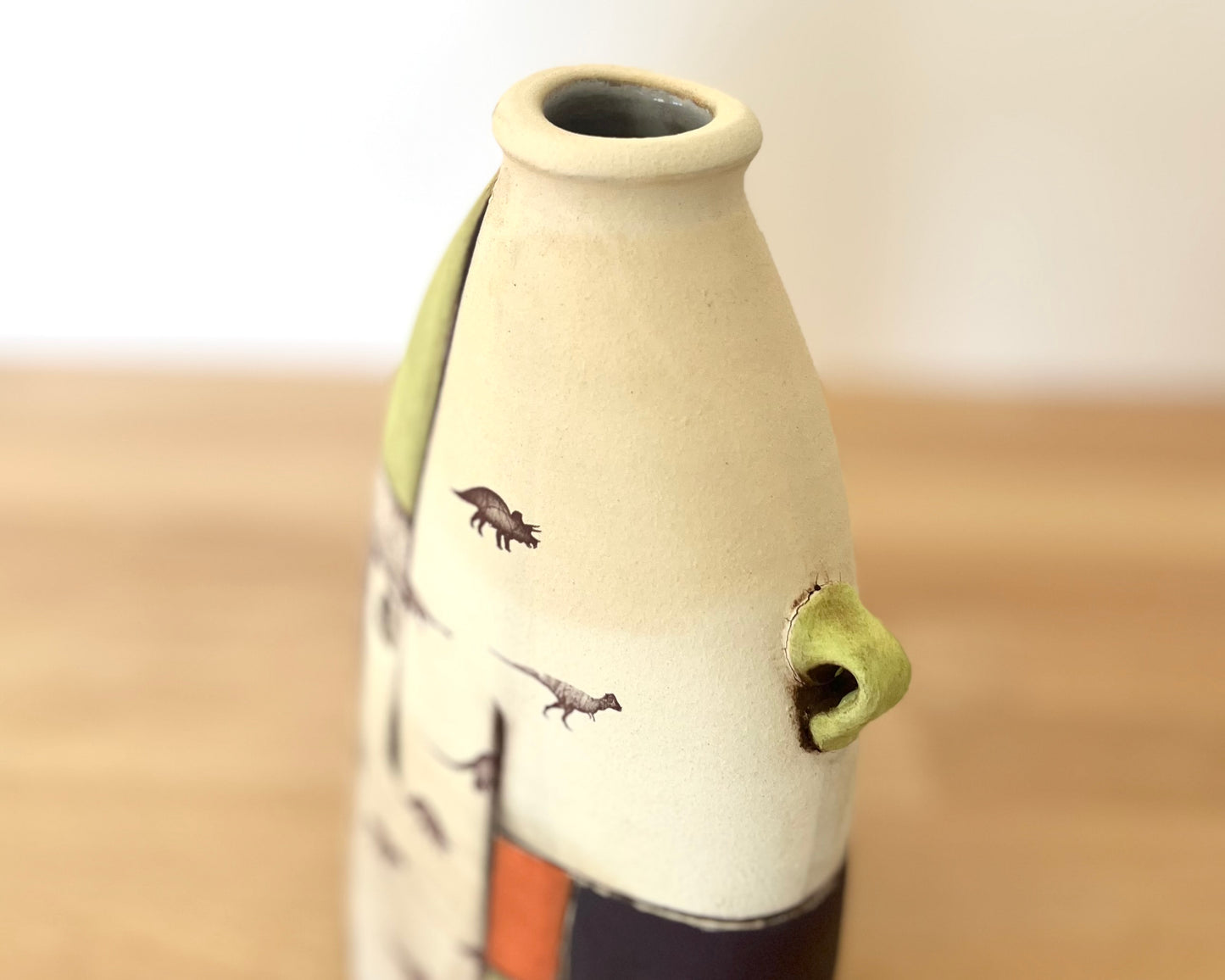 Flattened Collage Vase