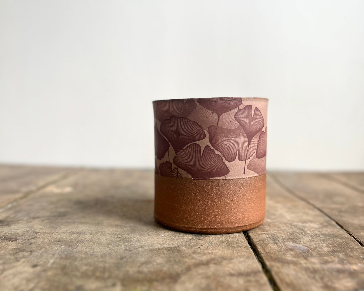 Ginkgo Americano Mug - pink