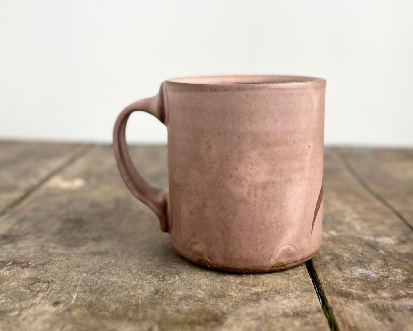 T-Rex Mug - matte pink