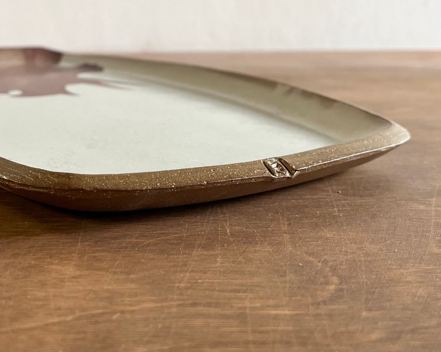 Triceratops Large Rectangle Plate