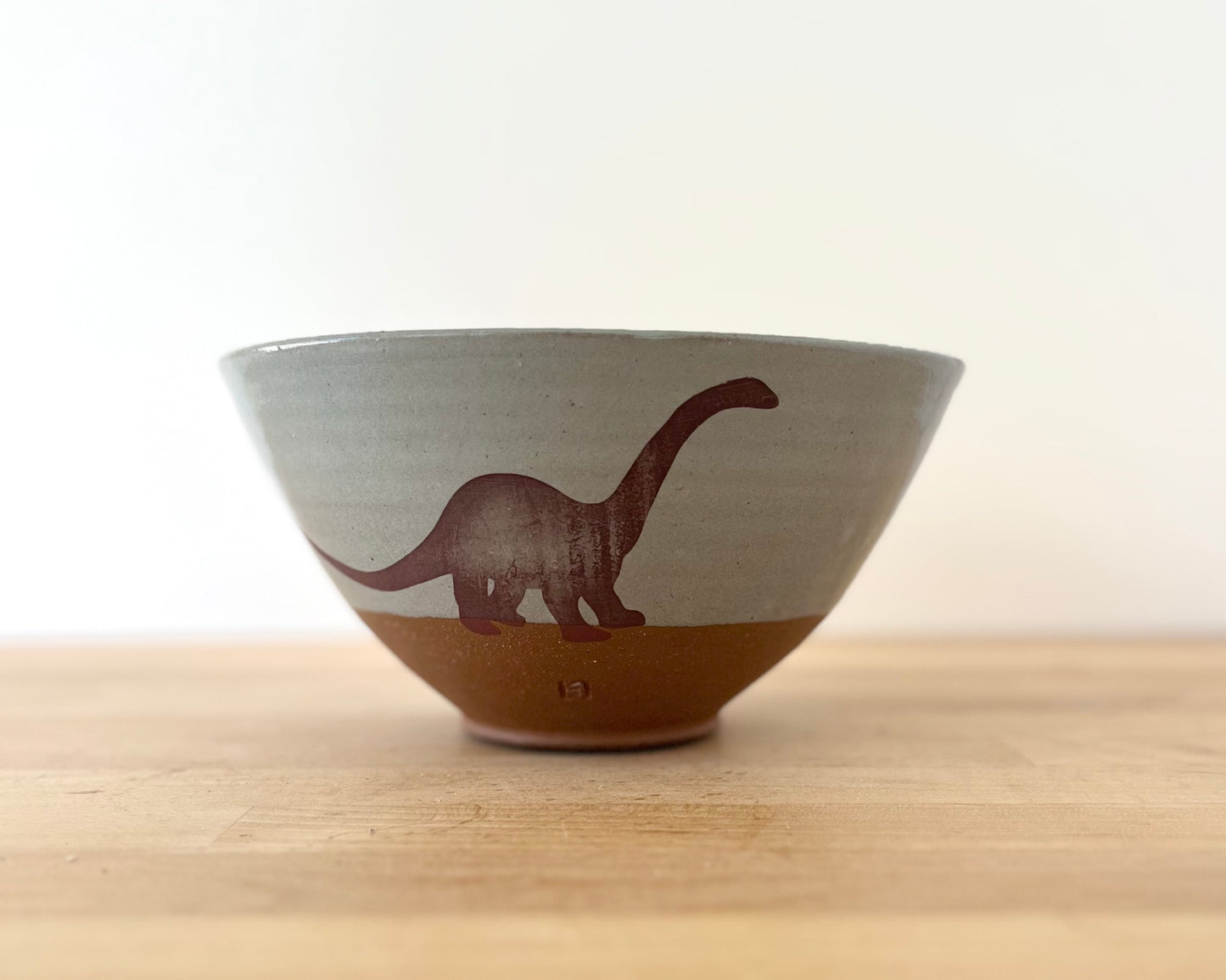Diplodocus Noodle Bowl - blue