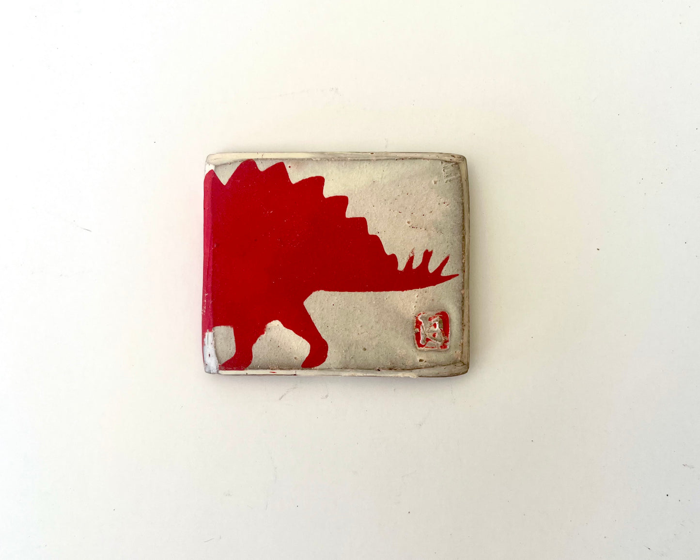 Stegosaurus magnet