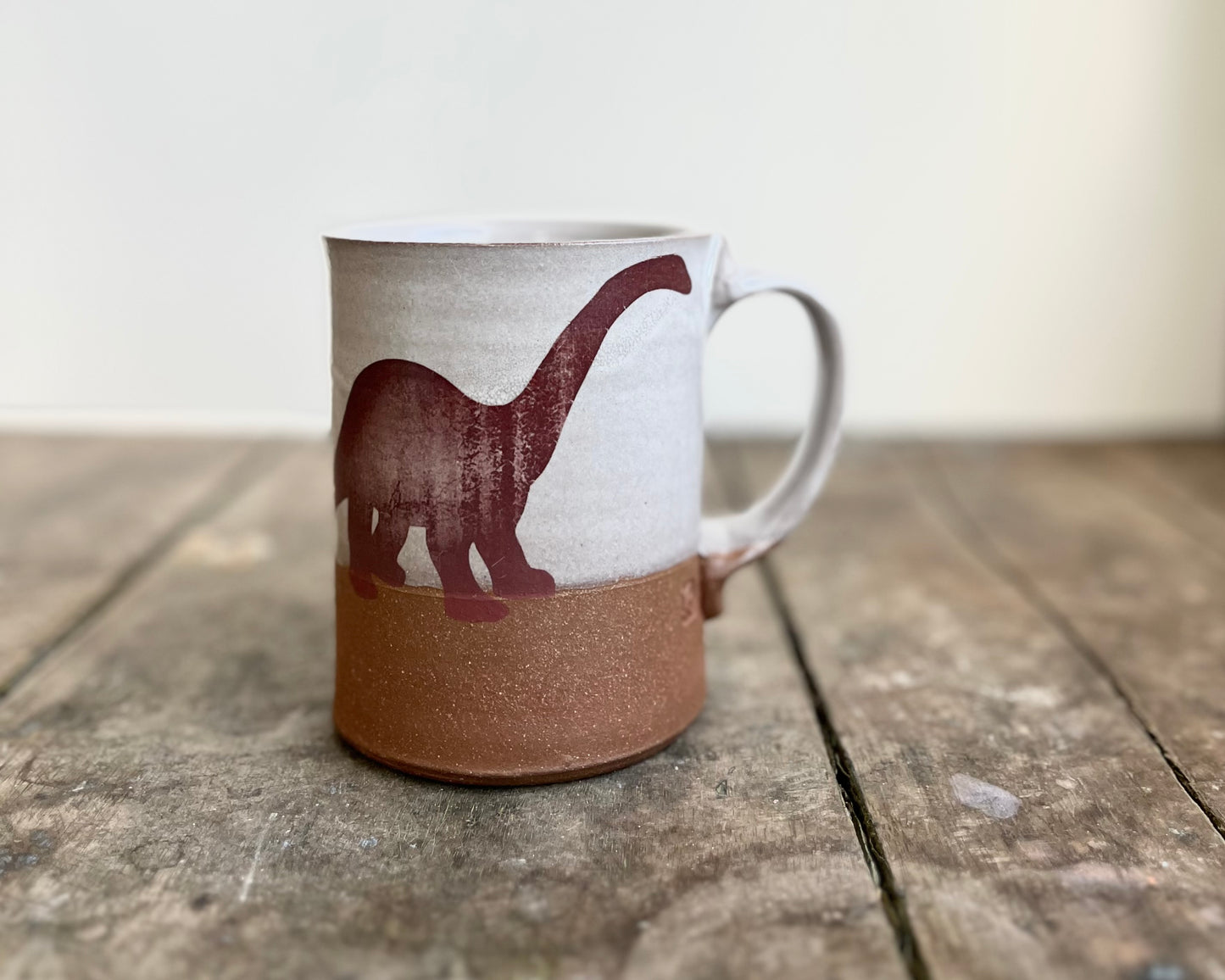 Diplodocus Mug - white
