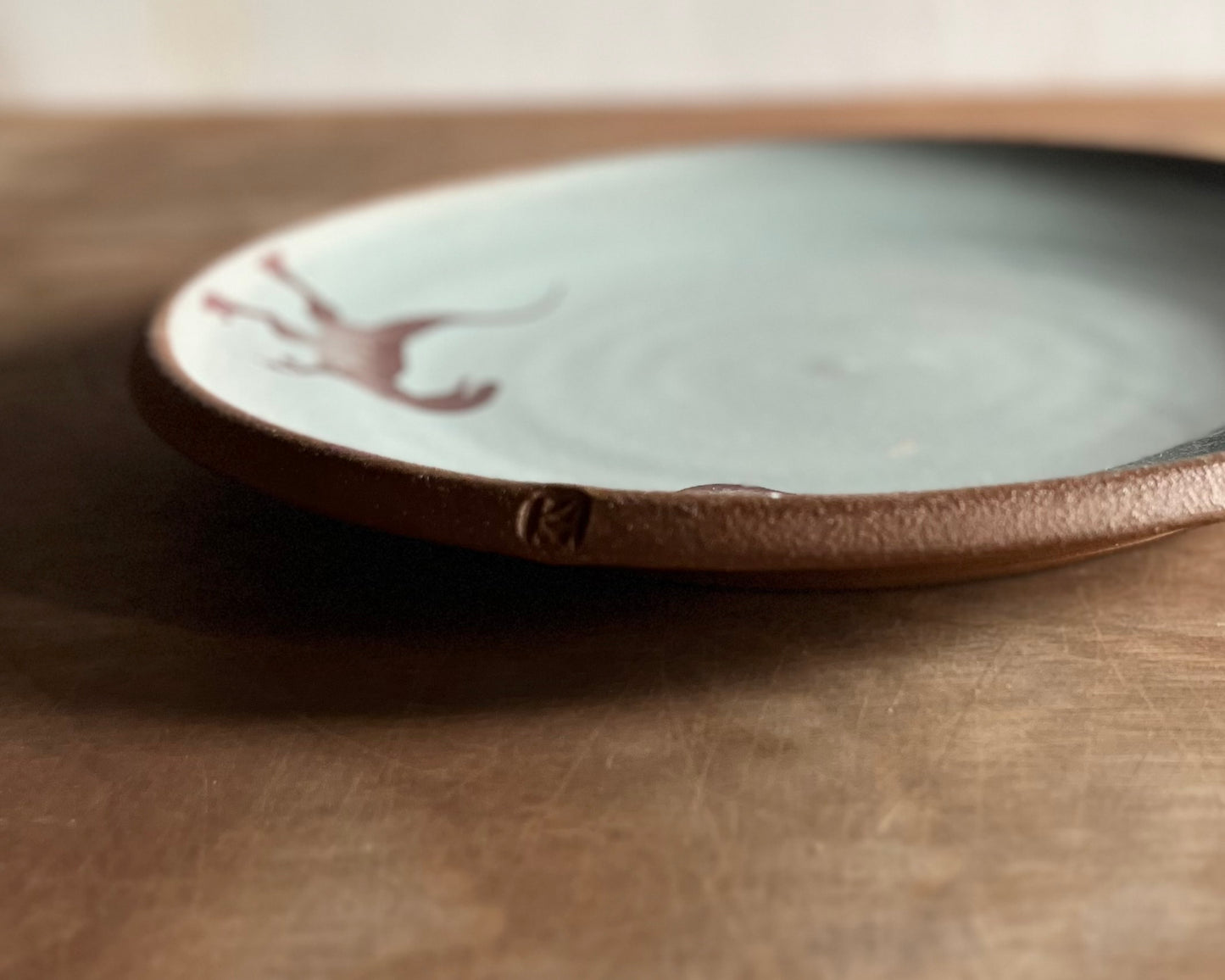 Velociraptor Pack Side Plate  - blue