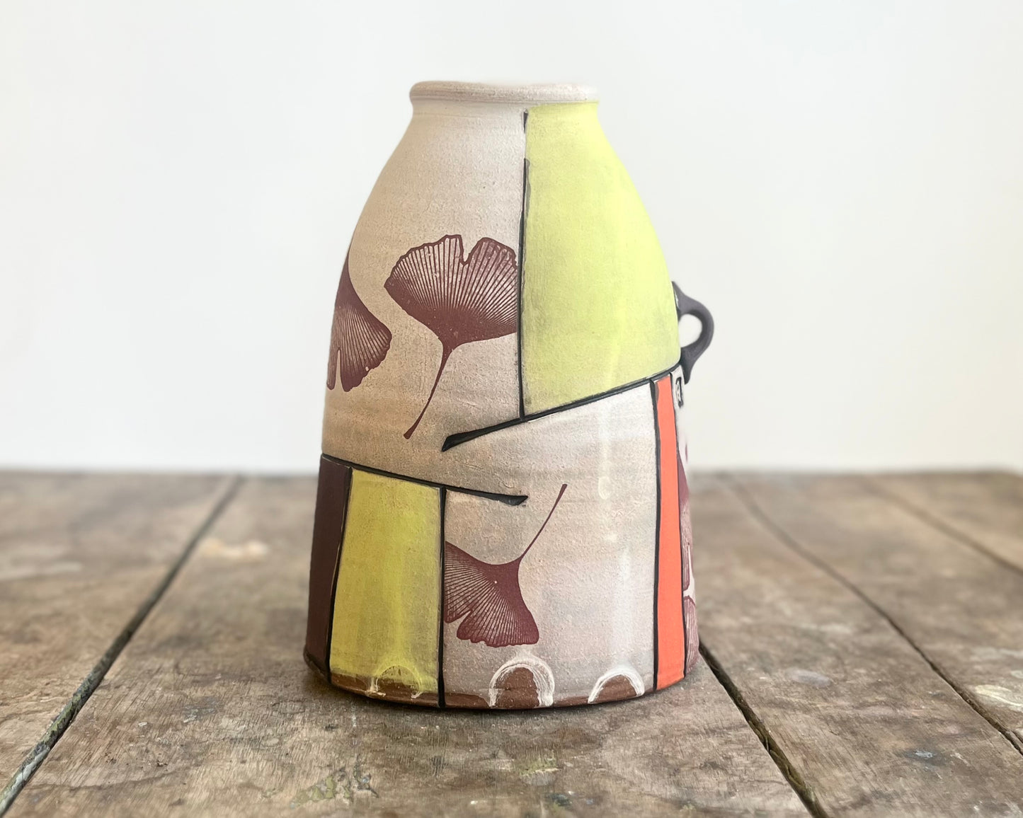 Flattened Collage Vase