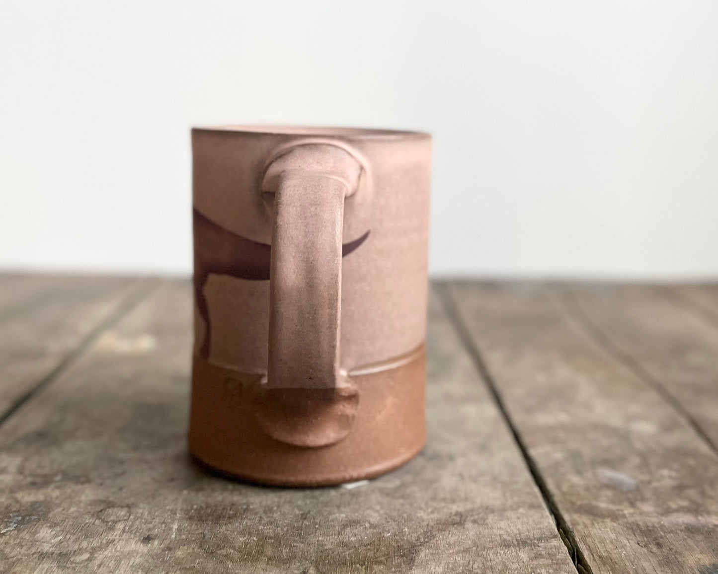 Parasaurolophus Mug - pink matte