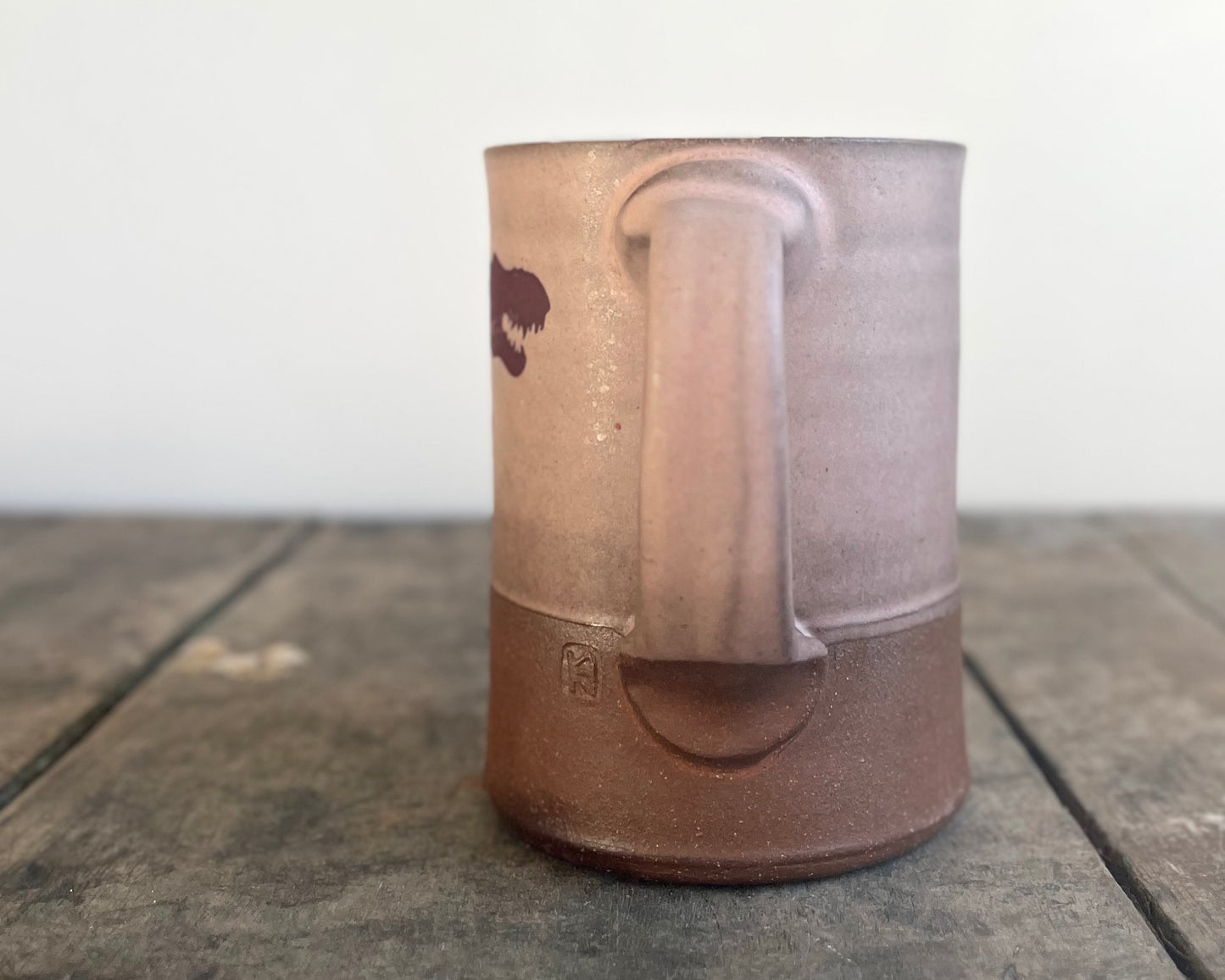 T-Rex Mug - pink matte
