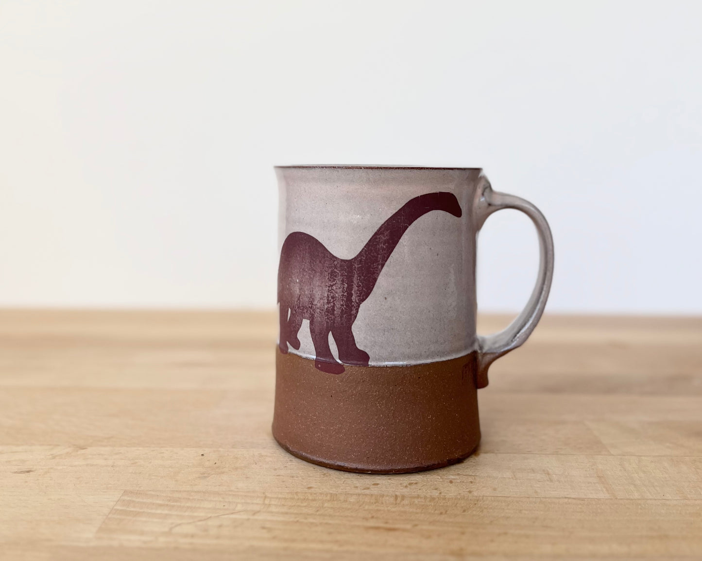 Diplodocus Mug - pale pink