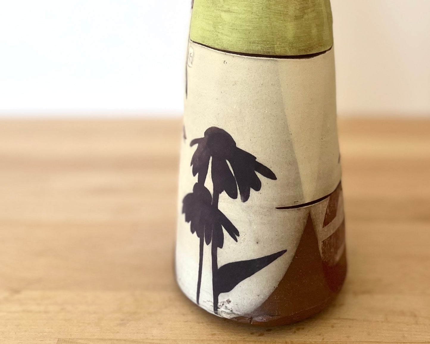 Flattened Collage Vase