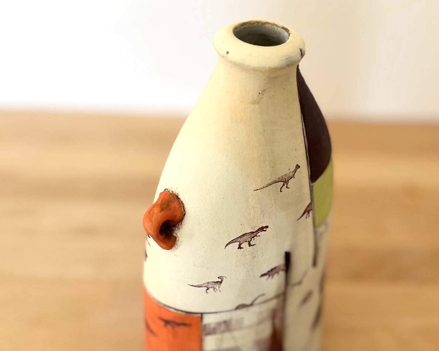 Flattened Collage Vase