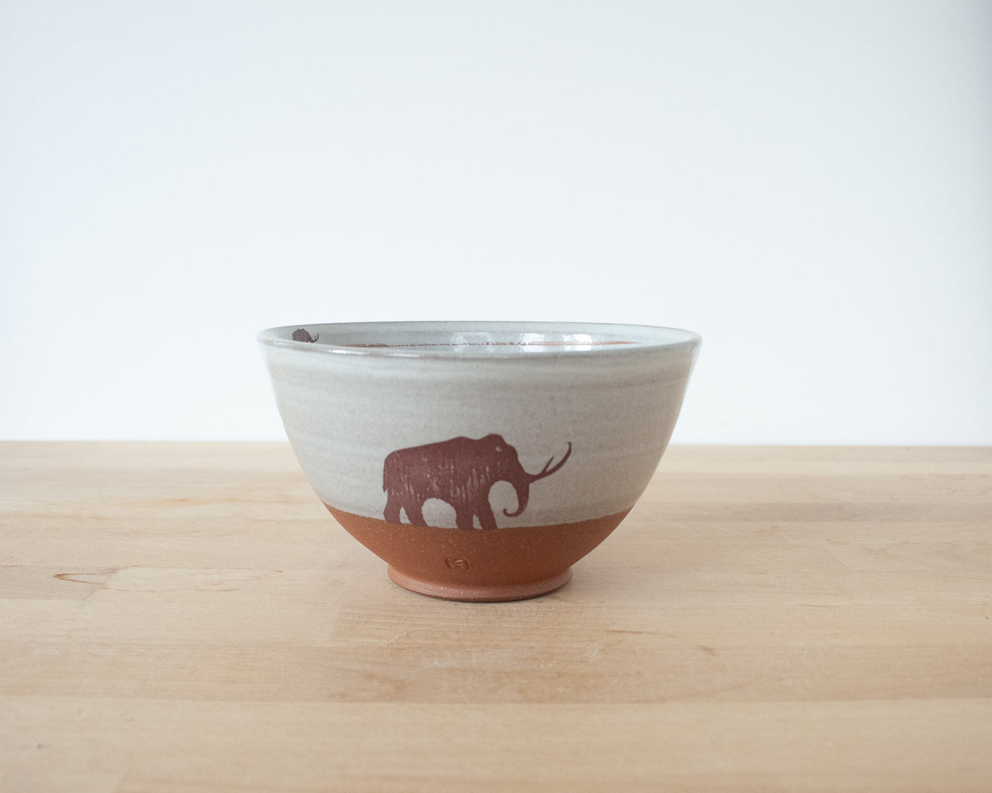 Wooly Mammoth Bowl - white