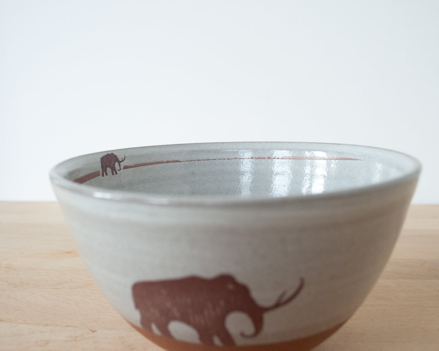 Wooly Mammoth Bowl - white