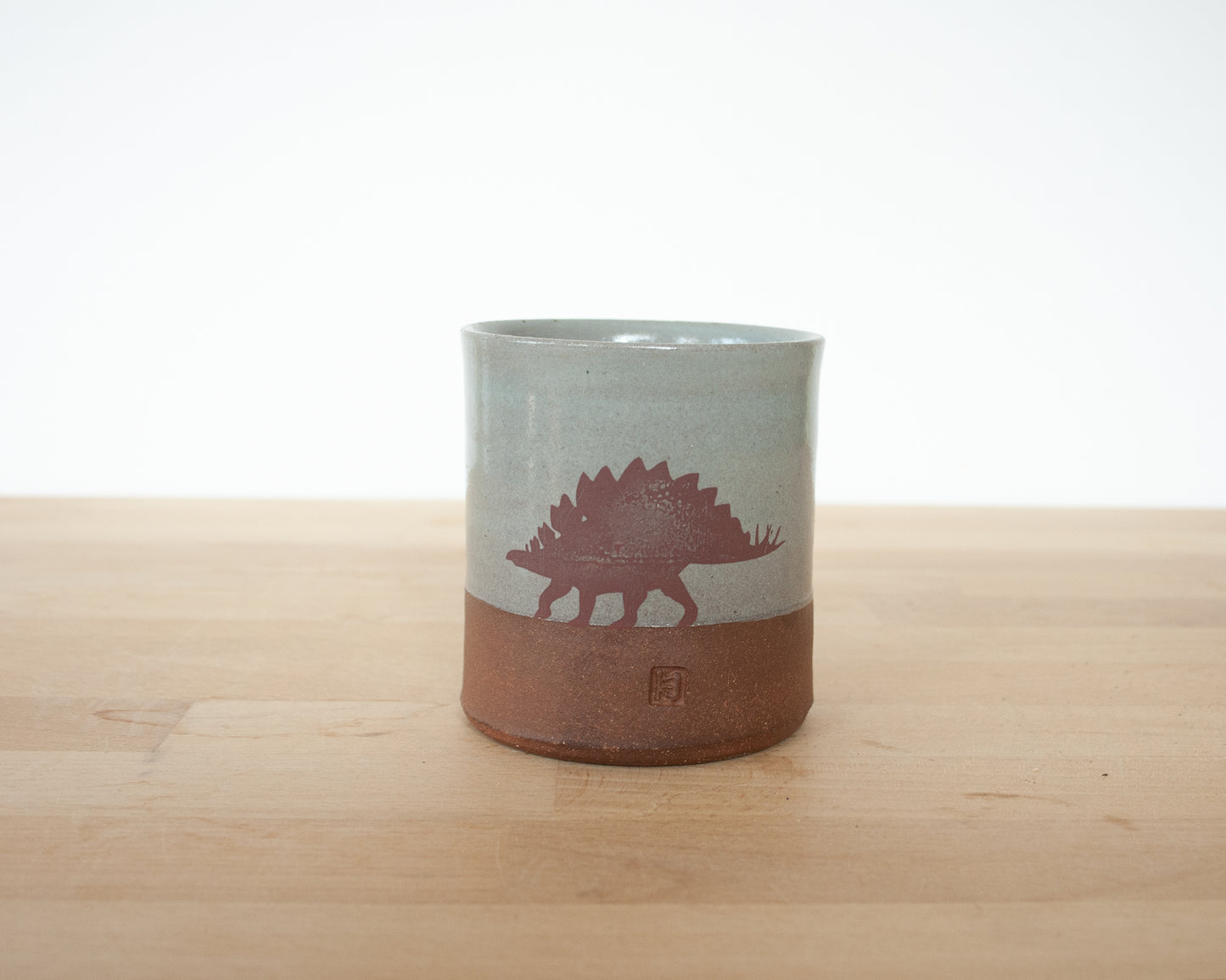 Stegosaurus Cup - blue