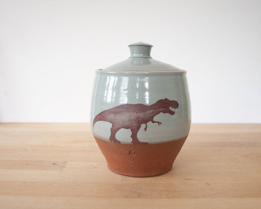 Cookie Jar with T-Rex