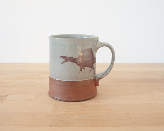 Spinosaurus Mug - blue