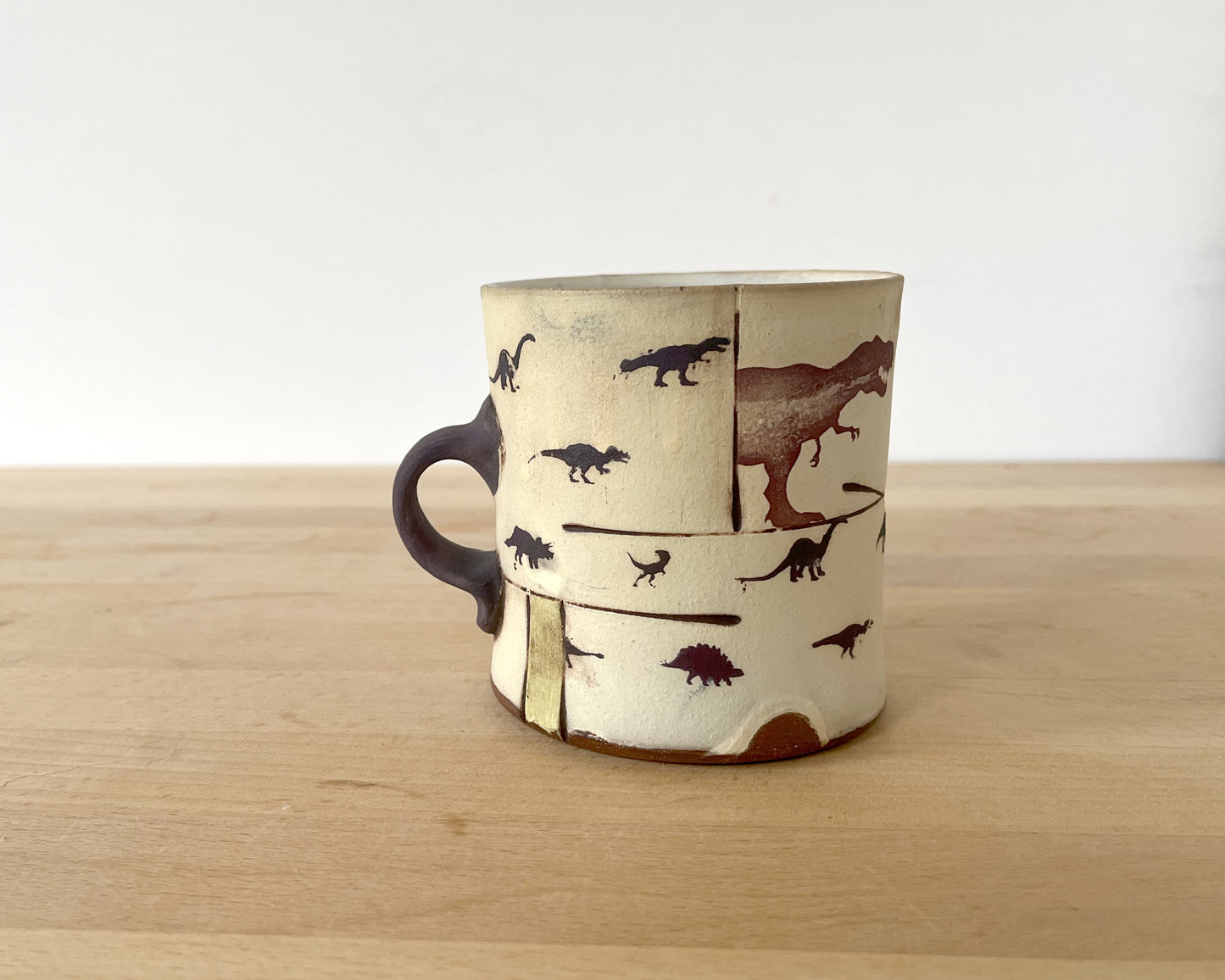 Mug with terra sigillata