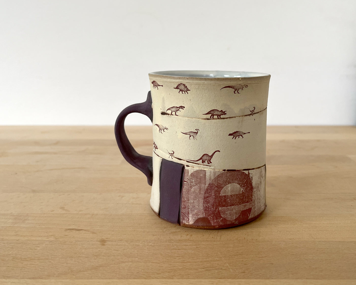 Mug with terra sigillata