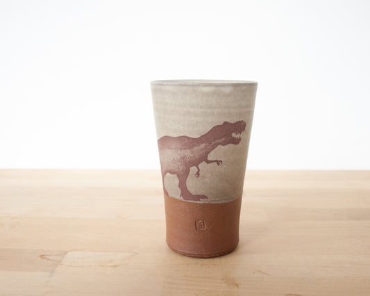 T-Rex Tumbler - matte grey