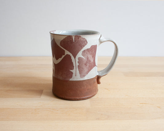 Ginkgo Mug - white