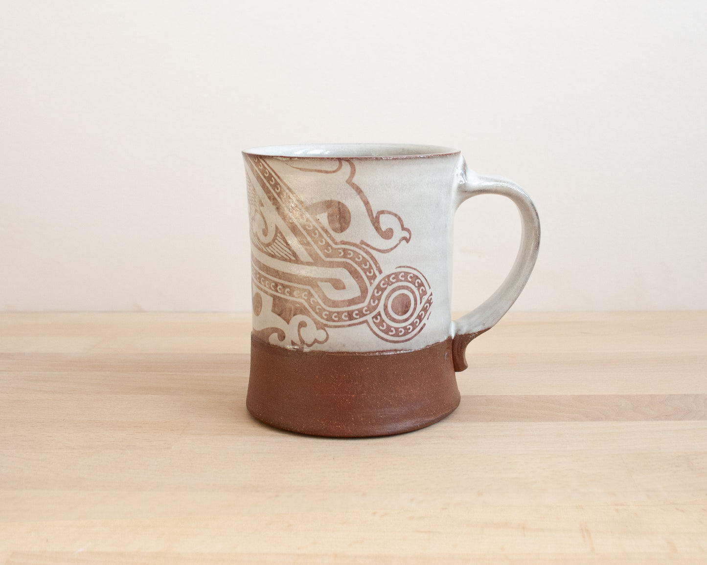 Pattern Mug - white