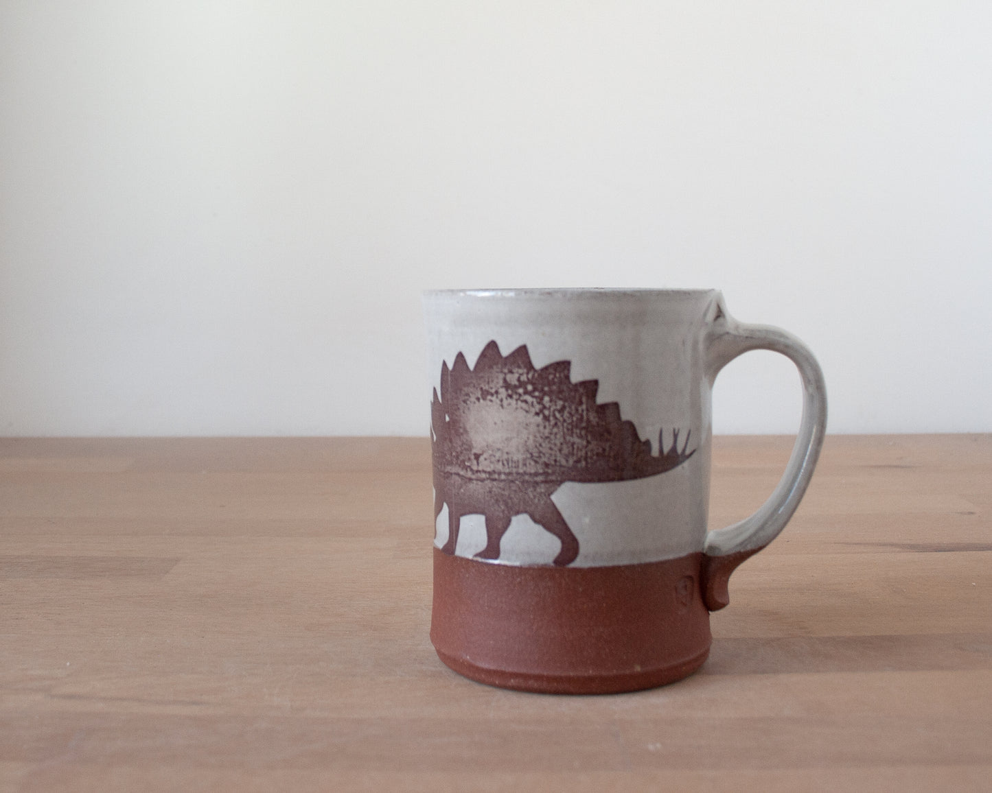 Stegosaurus Mug - white