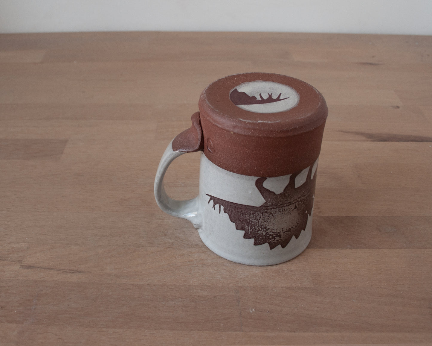 Stegosaurus Mug - white
