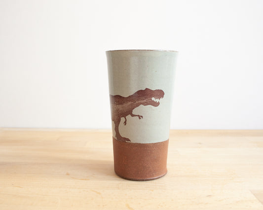 T-Rex Tumbler- blue